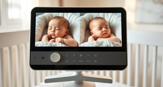 dual baby monitor screens