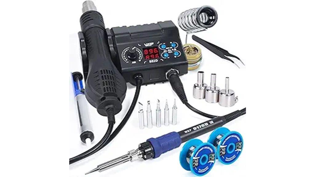 dual function soldering rework station