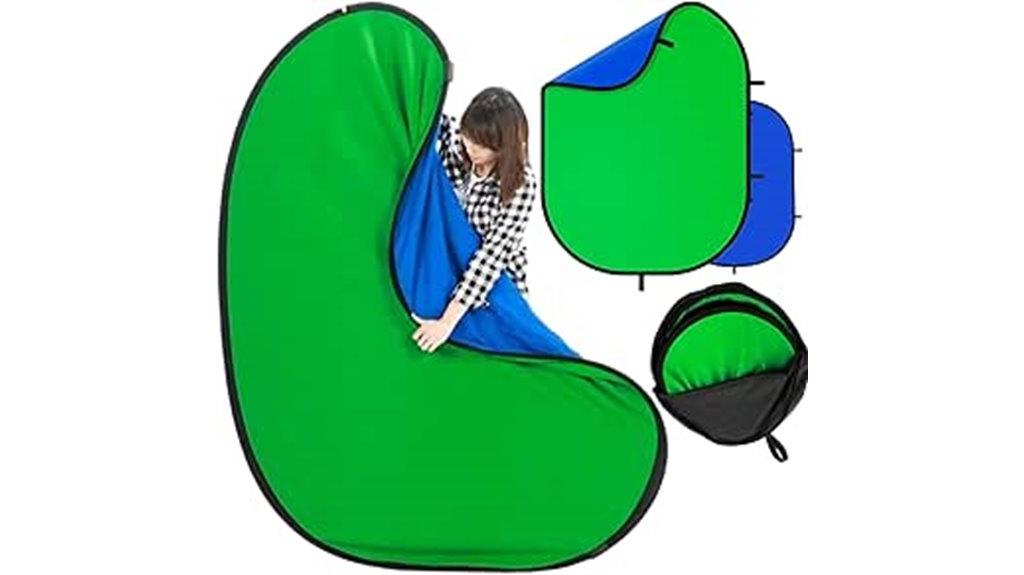 dual sided green screen