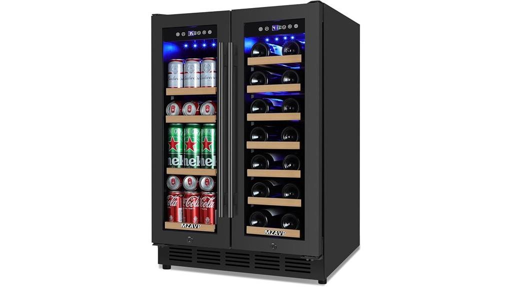 dual zone large capacity cooler