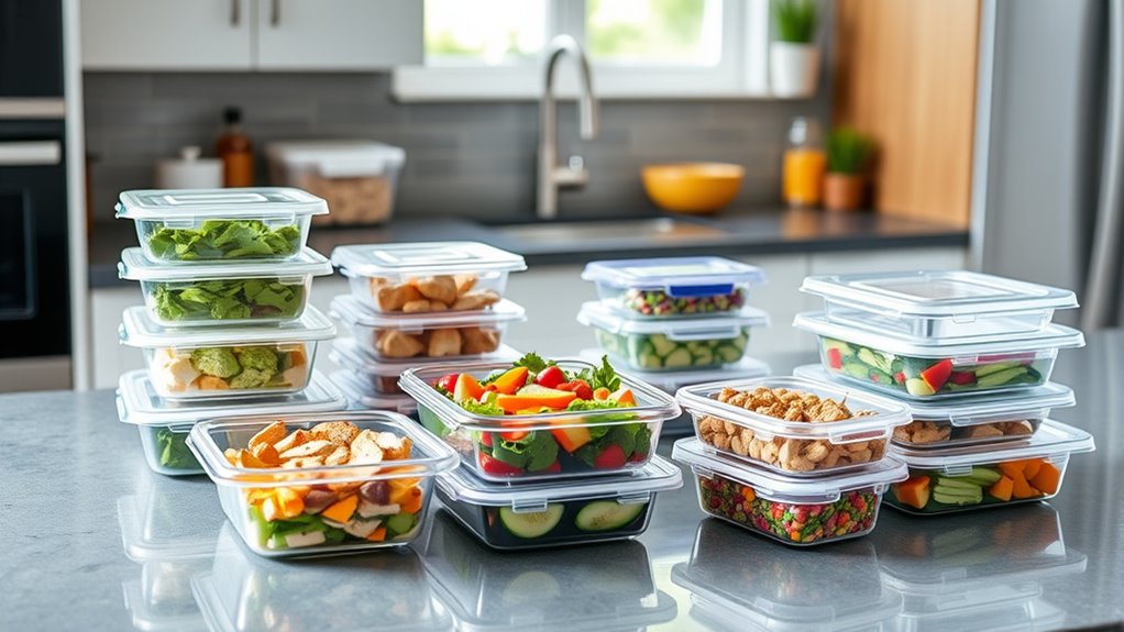 durable leak proof meal containers