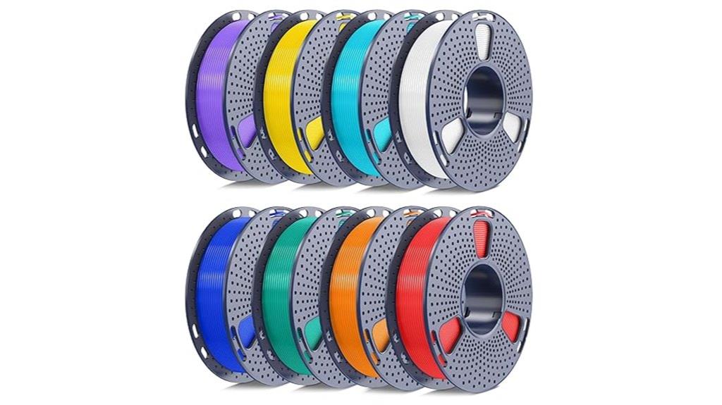 eight color 250g filament