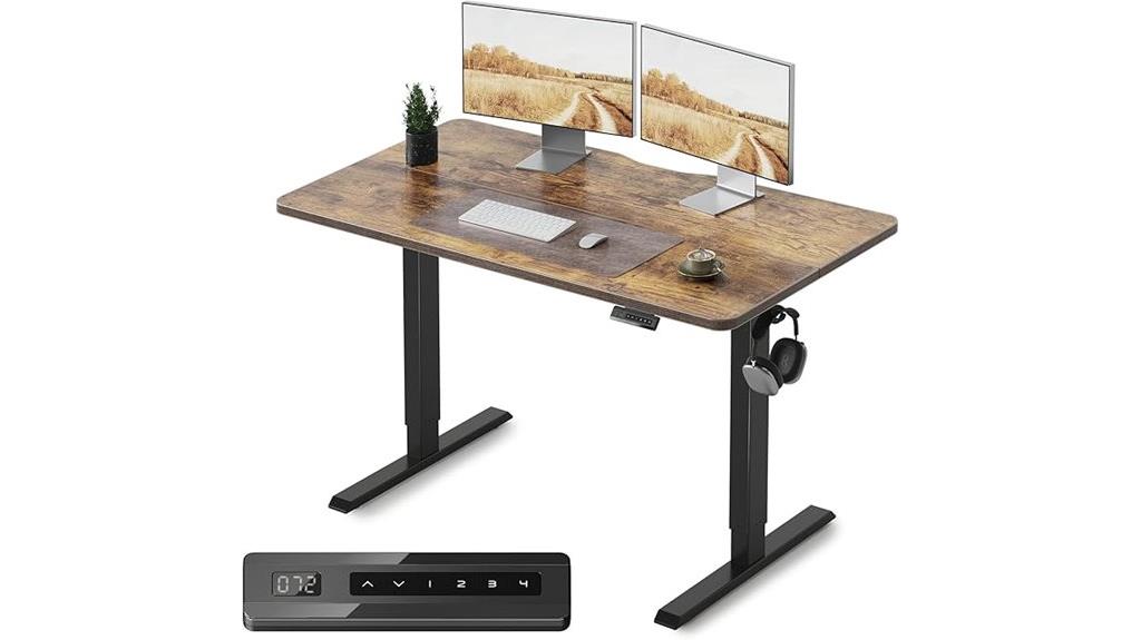 electric 48x24 inch desk