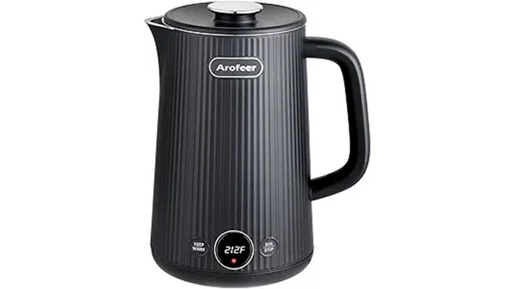 electric kettle with temperature control