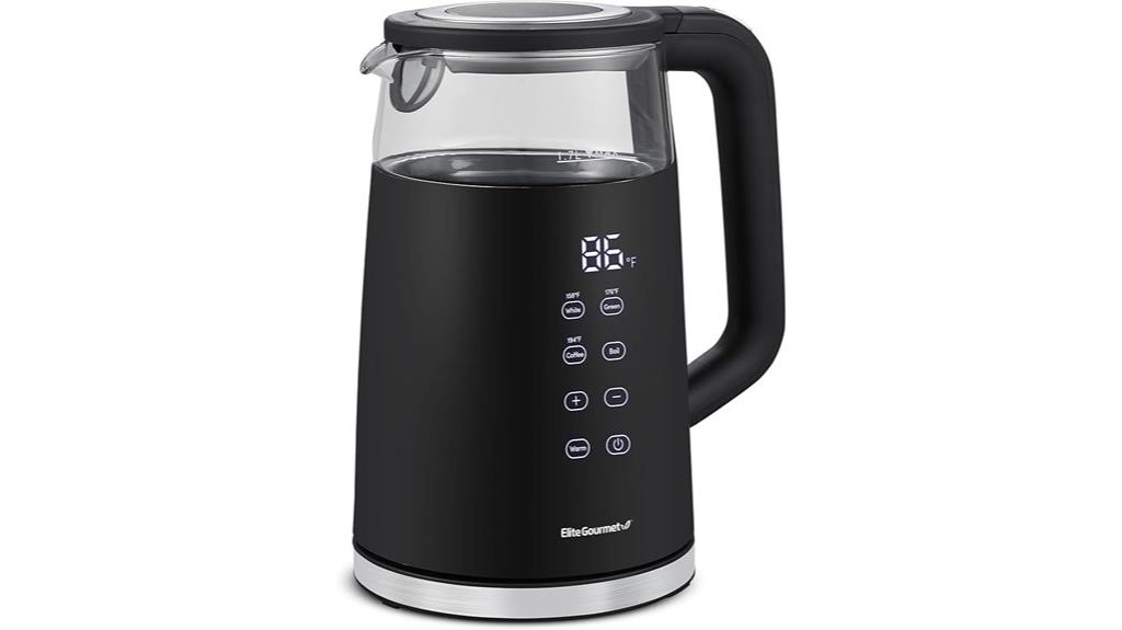 elite gourmet 1 7l kettle