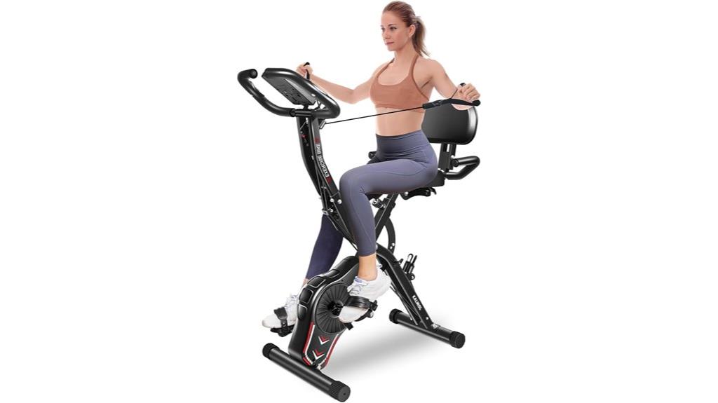 foldable bike with magnetic resistance