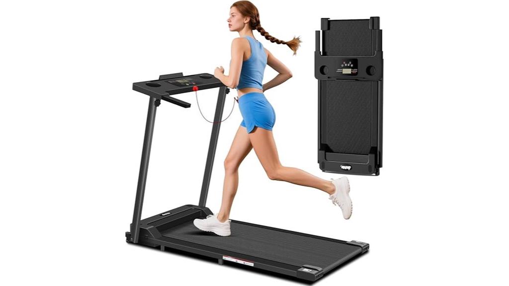 foldable home treadmill 300 lbs