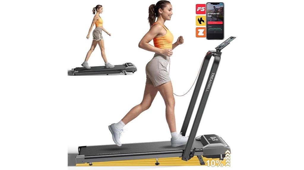 foldable incline walking treadmill