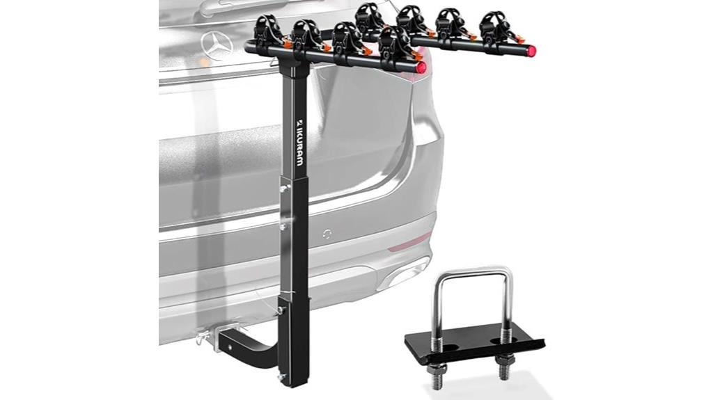 four bike hitch rack