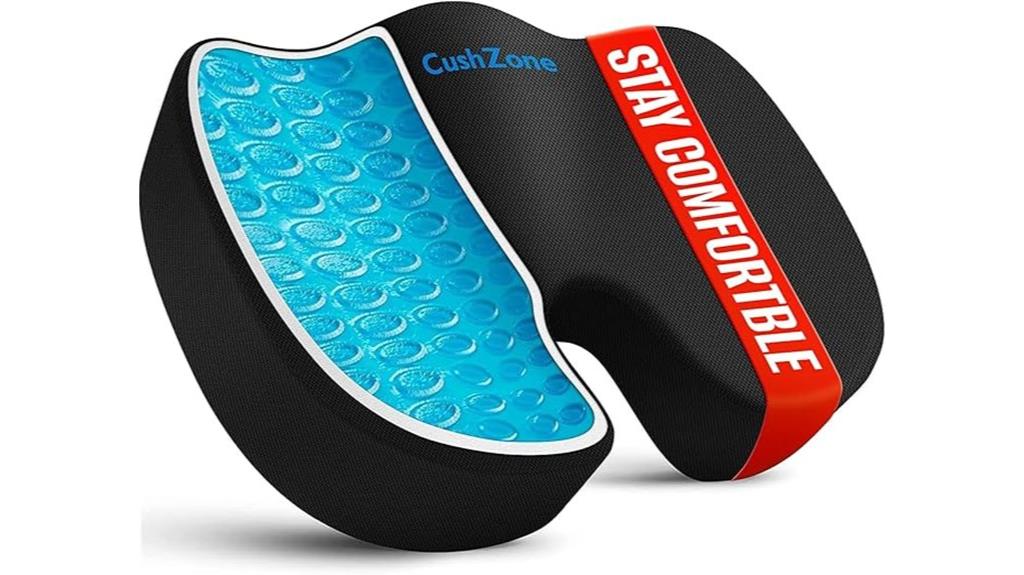 gel memory foam cushion