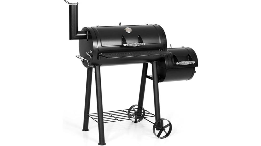 heavy duty charcoal smoker