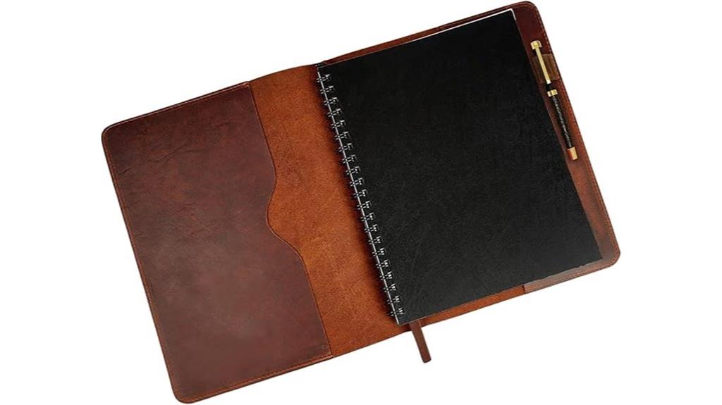 heavy duty leather journal