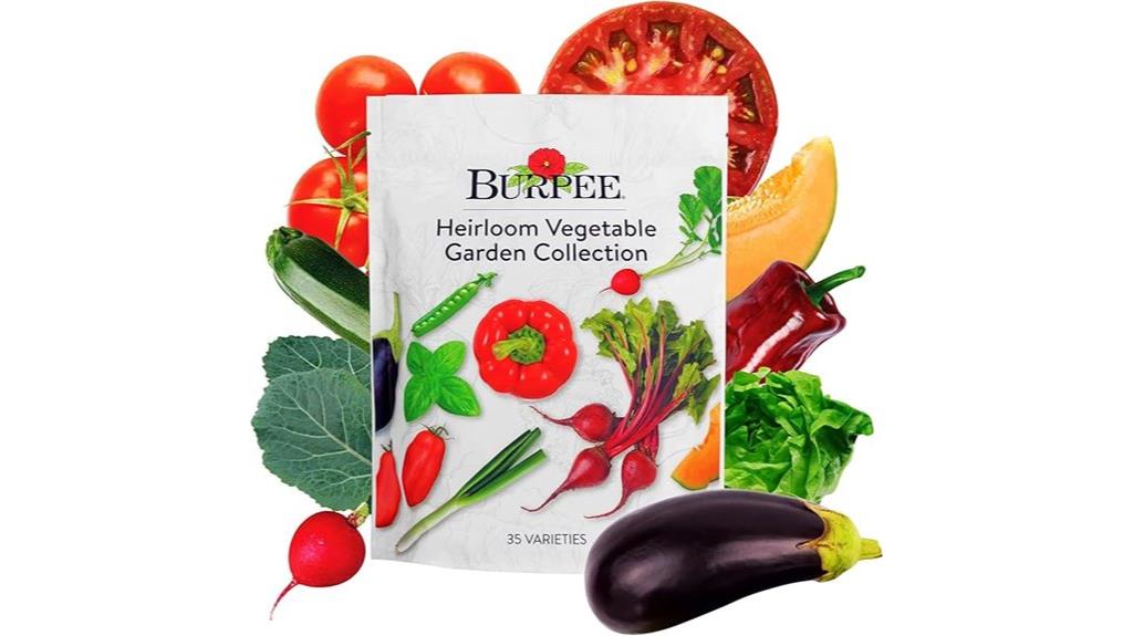 heirloom vegetable seed pack