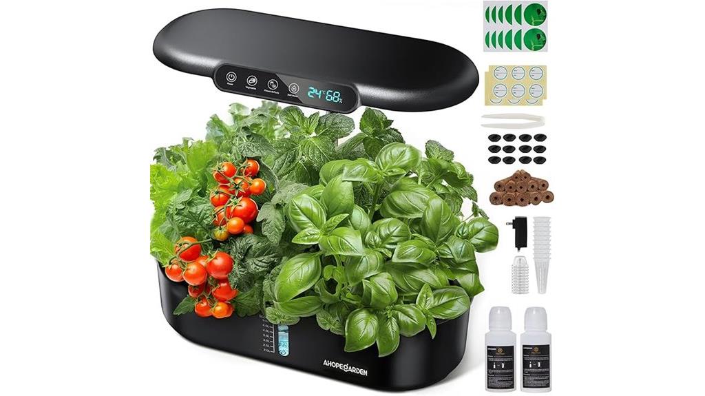 hydroponic kit with led
