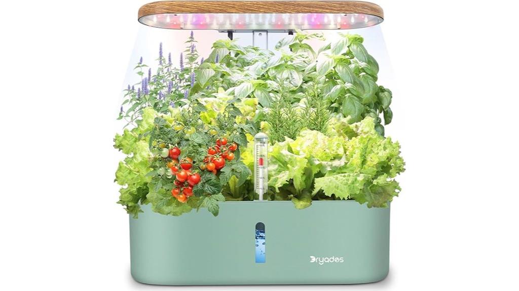 indoor hydroponic 12 pod system