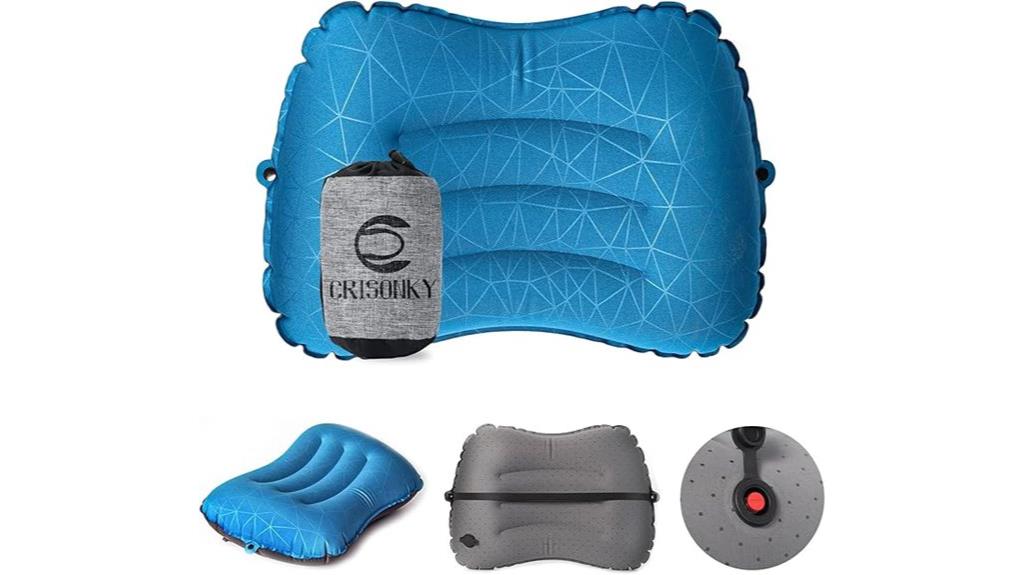 inflatable travel pillow comfort
