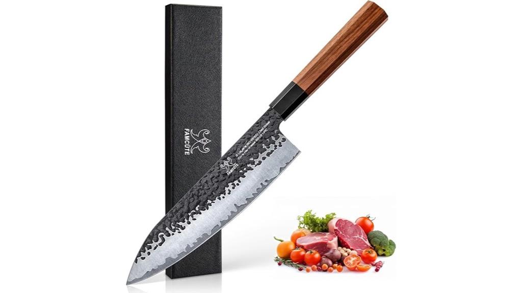 japanese 8 inch forged knife