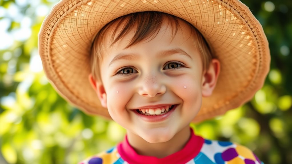 kid friendly mineral sun protection
