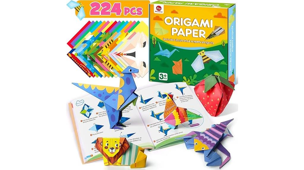 kids 224 sheet origami kit
