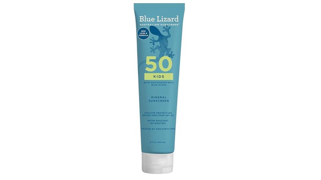 kids mineral spf 50 sunscreen