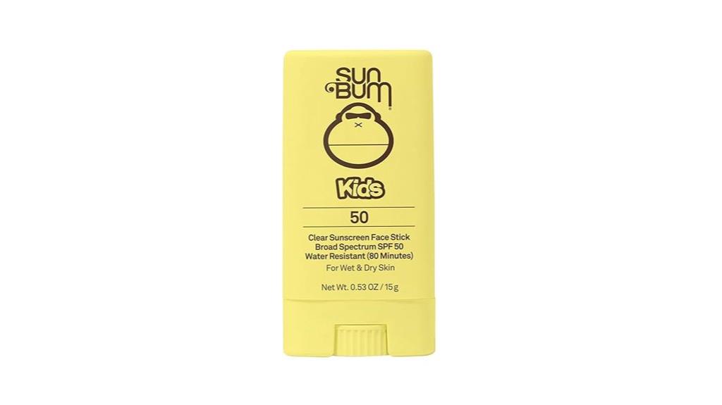 kids spf 50 face sunscreen