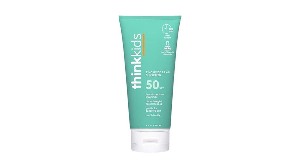 kids spf 50 mineral sunscreen