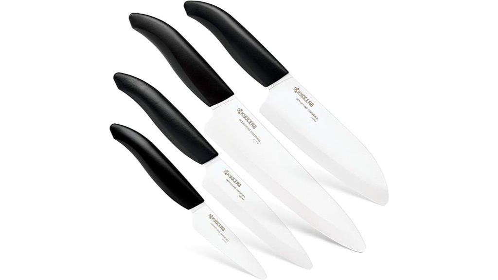 kyocera four piece ceramic knives