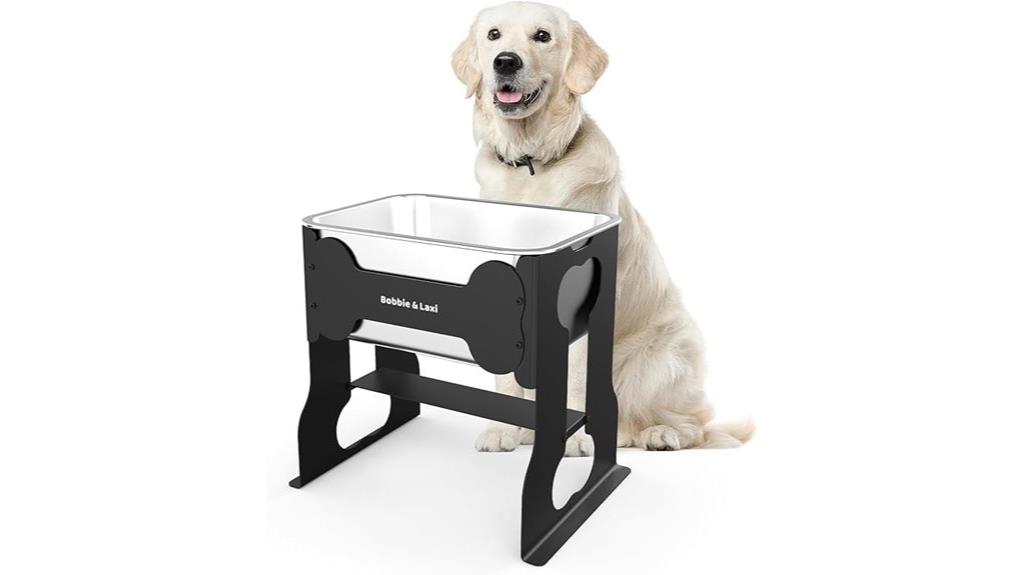 large 2 4 gallon dog bowl