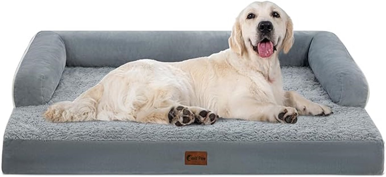large dog orthopedic bed