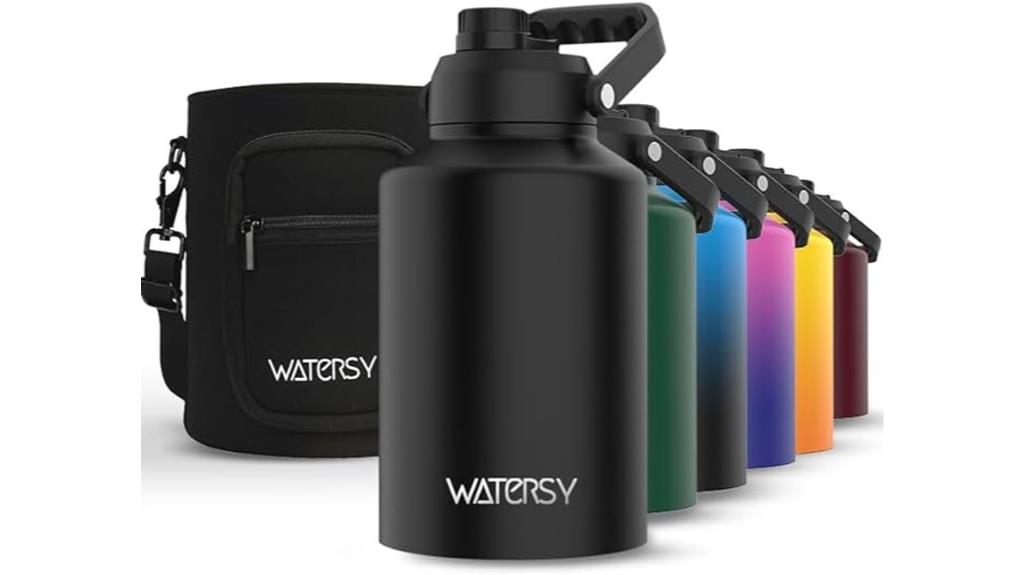 large insulated water bottle