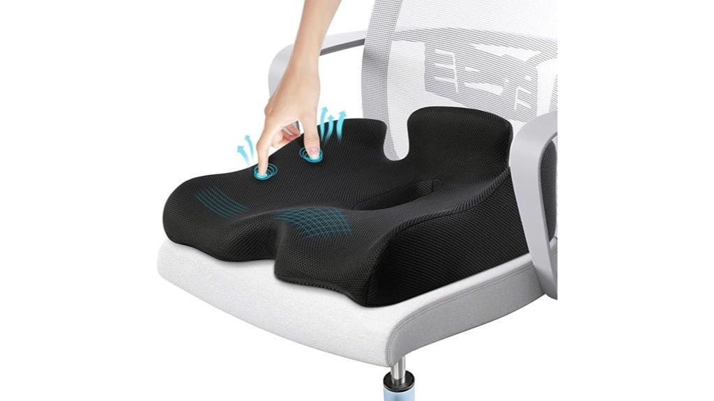 large memory foam seat