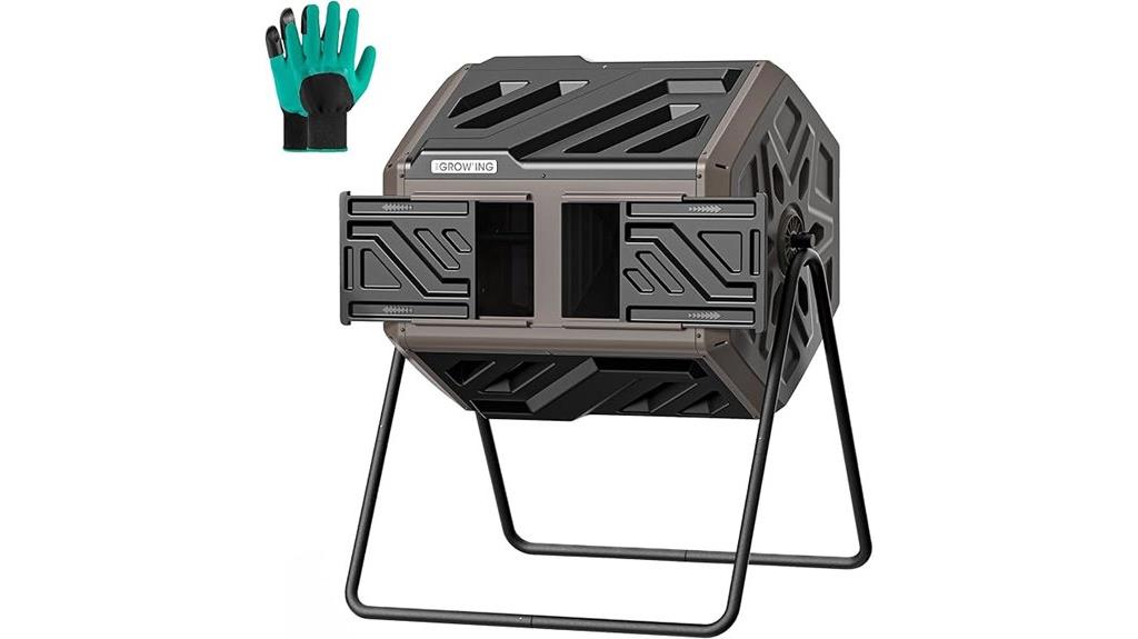 large outdoor compost bin