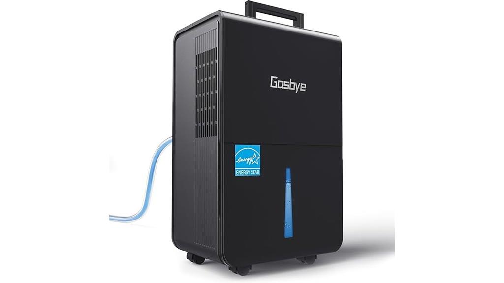 large room dehumidifier with drain