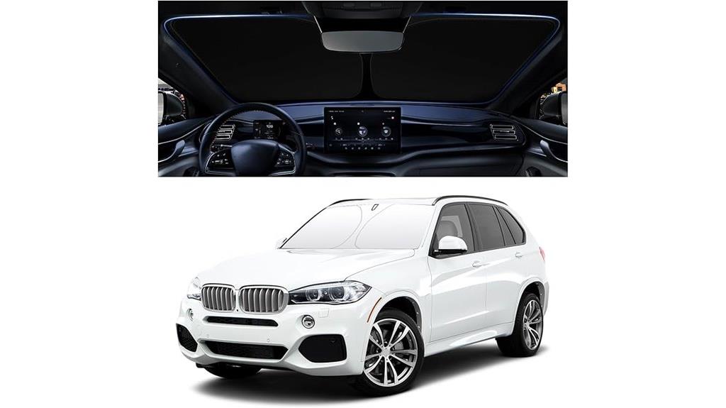 large sun shade with pouch