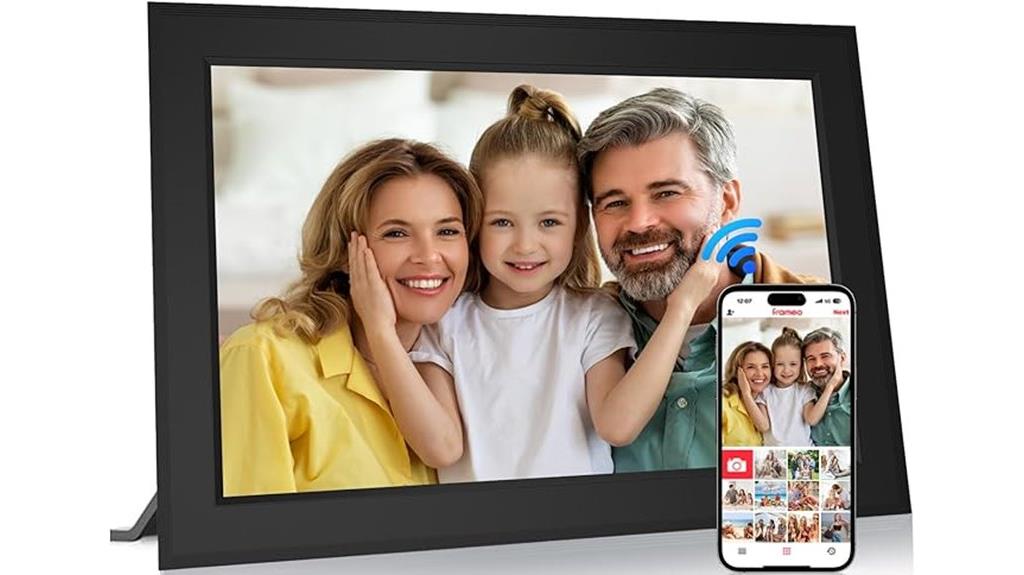 large touch screen display