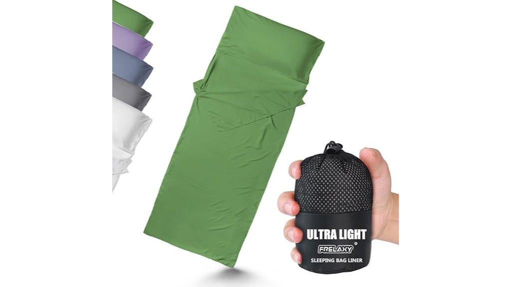 lightweight camping sleeping liner