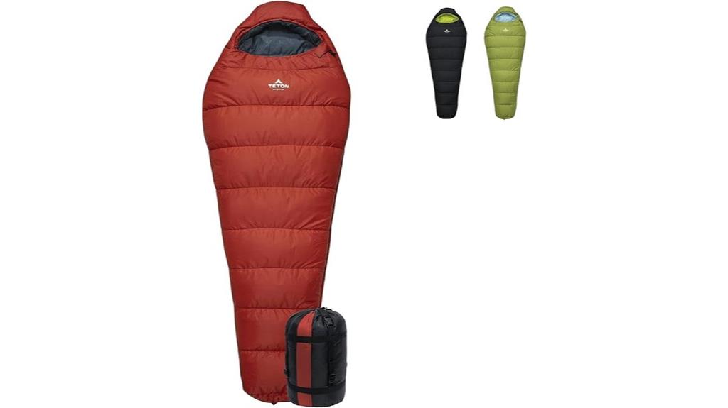 lightweight mummy sleeping bag