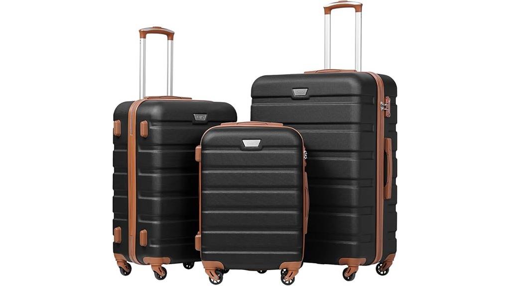 lightweight tsa lock suitcase