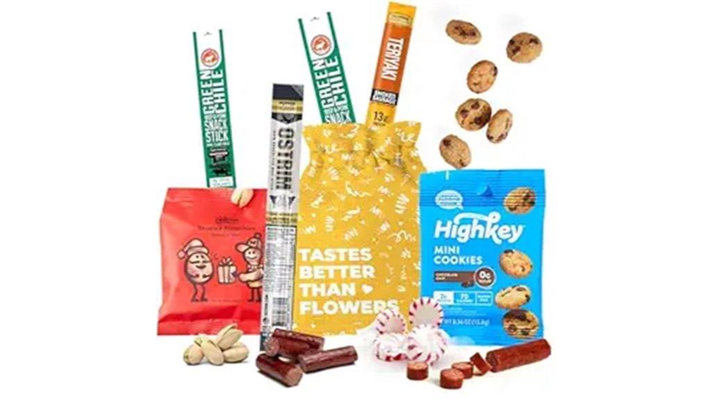 low carb snack care package