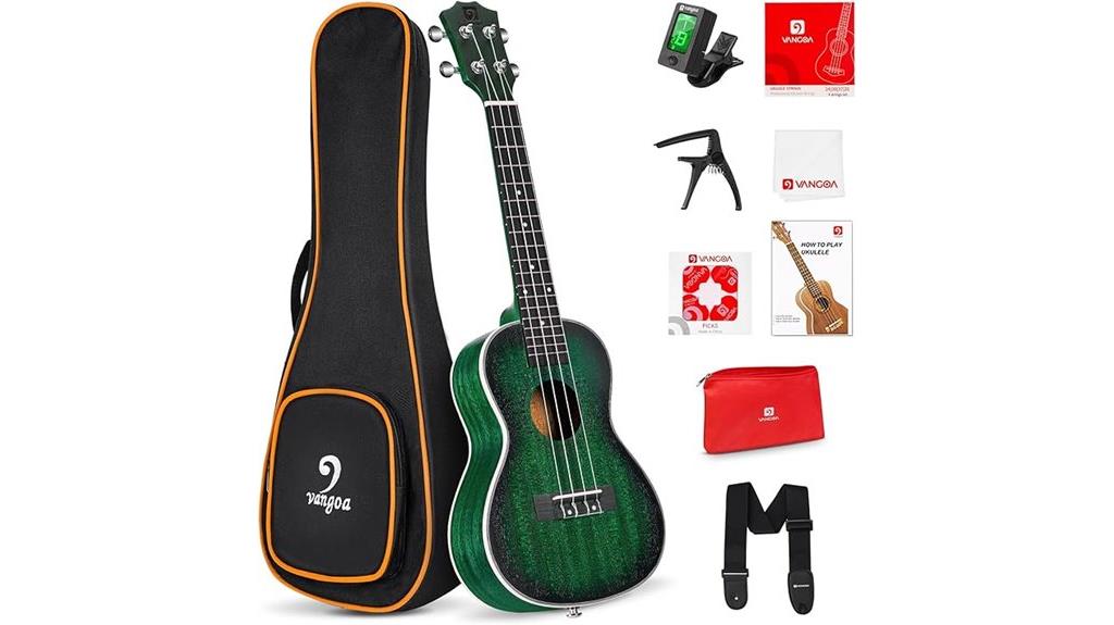 mahogany vangoa 23 inch ukulele