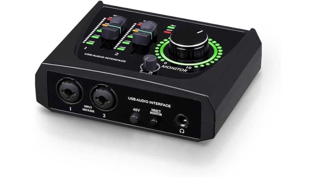 mini 2 channel audio interface