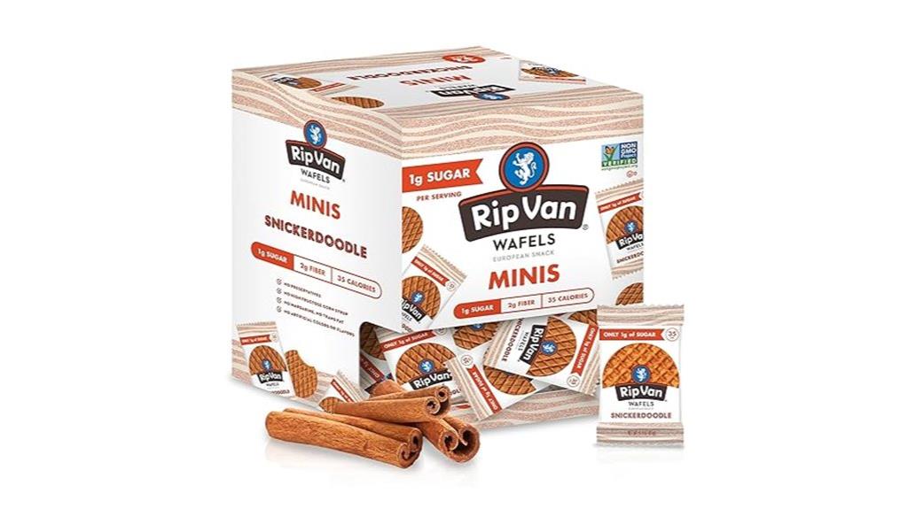 mini stroopwafels snickerdoodle pack
