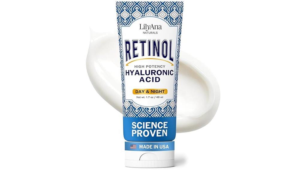 natural retinol face cream