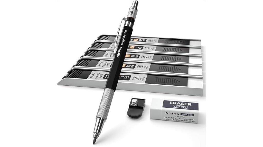 nicpro 2 0 mm pencil set