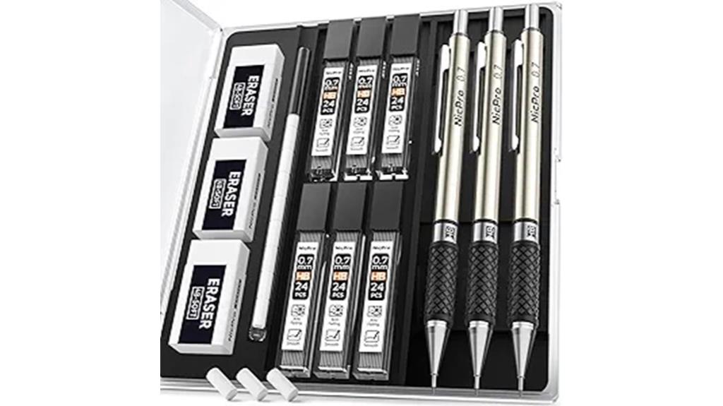 nicpro 3 piece pencil set
