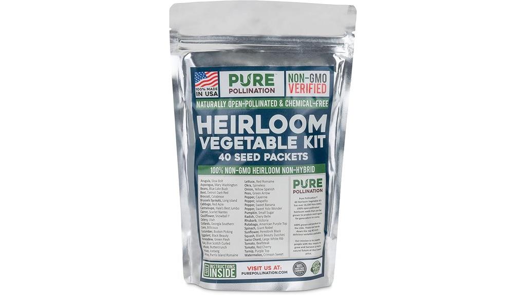 non gmo heirloom seed pack