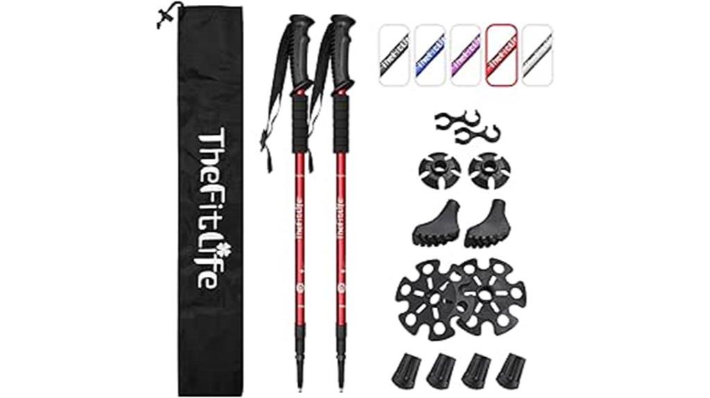 nordic walking trekking poles