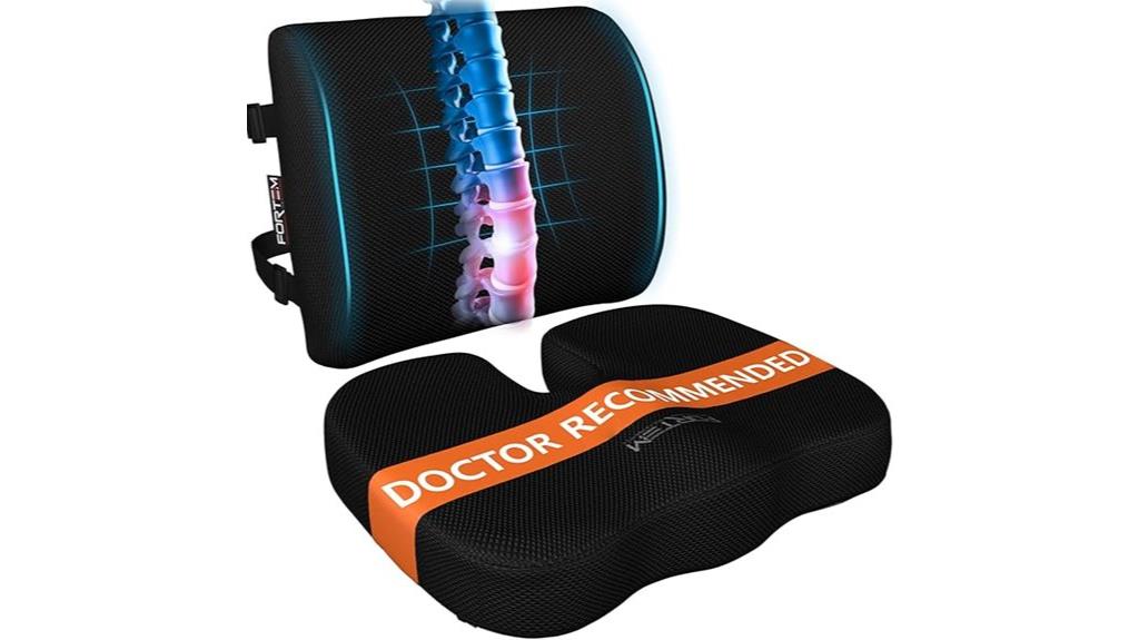 office chair cushion support