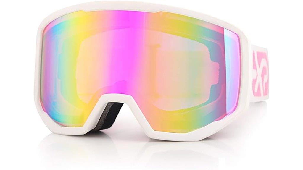 otg anti fog ski goggles