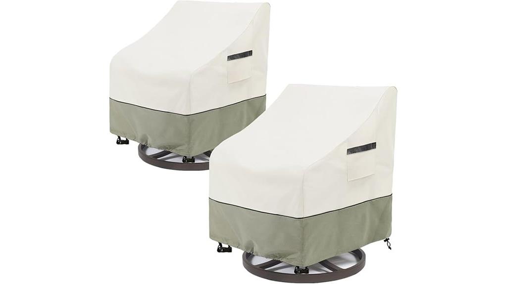 outdoor lounge chair cover pack